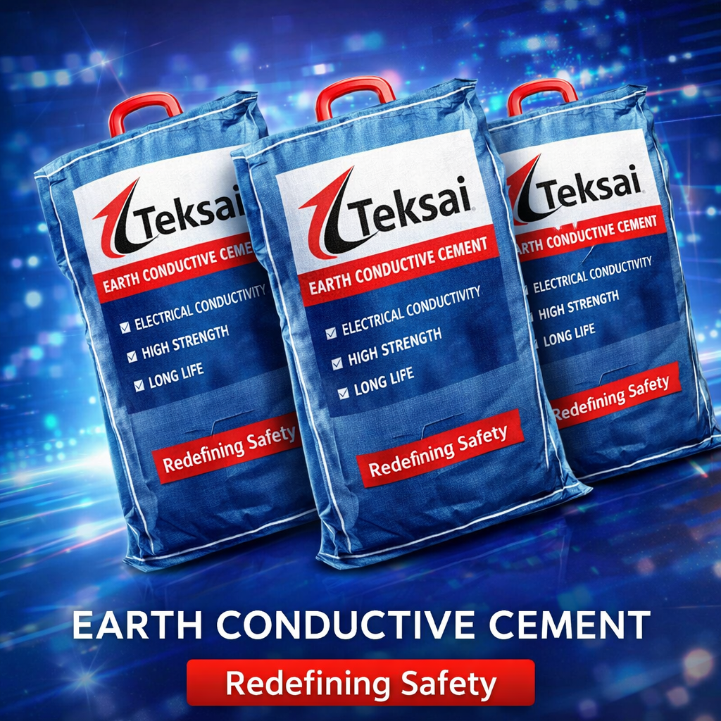 TEKSAI Conductive Cement - High Performance Earthing Enhancement